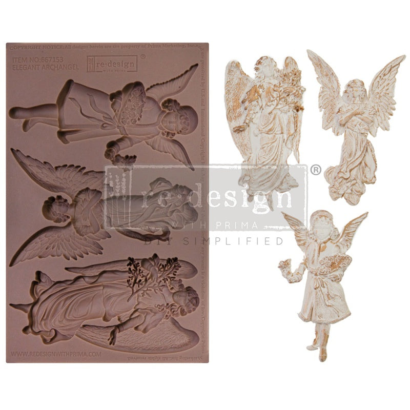 NEW - Redesign Decor Moulds - Elegant Archangel