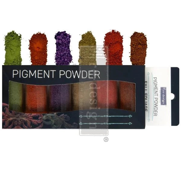 Decor Pigment Powder Set - Fall Foliage - 6 colors x 5g each