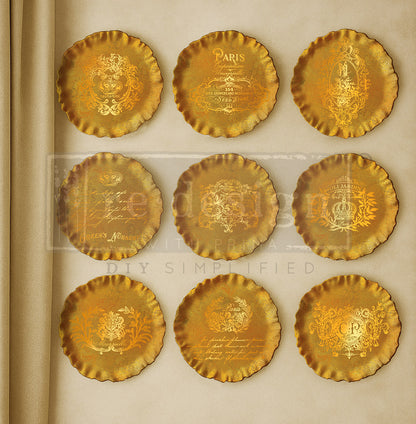 Redesign Decor Moulds® - Contours Of Grace - 1 pc, 6"x6"x8mm