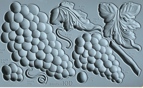 IOD - Grapes Decor Mould 6x10