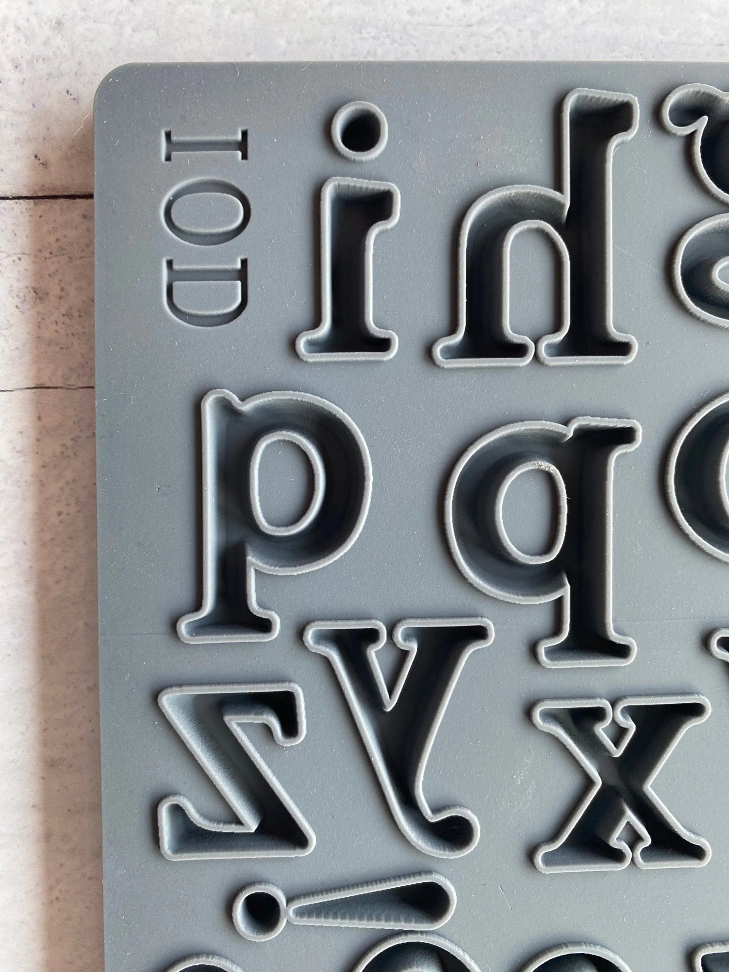 IOD |Harper Alphabet Mould