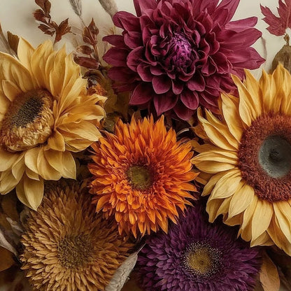 Harvest Bloom - Mint Decoupage Paper