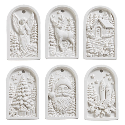 Redesign MelodyCast | Paint-Tap-Play Christmas Ornaments (Set of 6)