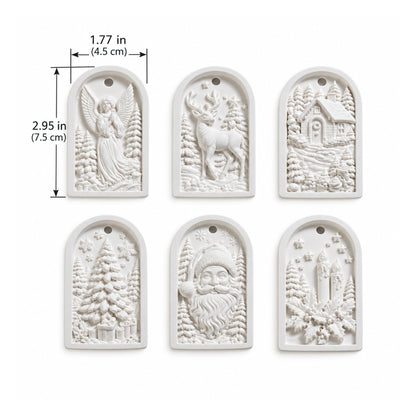Redesign MelodyCast | Paint-Tap-Play Christmas Ornaments (Set of 6)