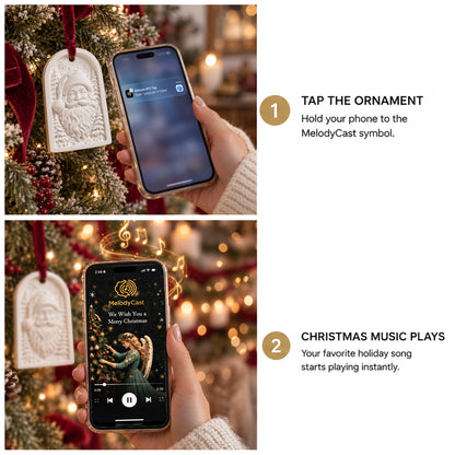 Redesign MelodyCast | Paint-Tap-Play Christmas Ornaments (Set of 6)