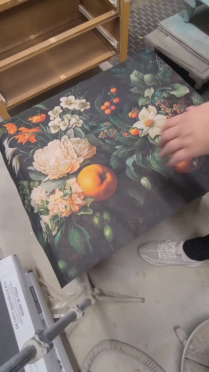 Redesign A1 Decoupage Fiber- Botanical Bliss