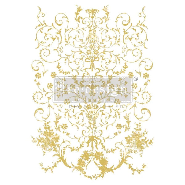 Kacha Decor Transfers® Gold Foil - Manor Swirls