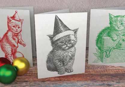 IOD - Christmas Kitties Decor Stamp 12x12
