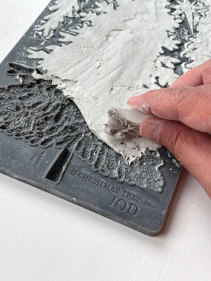 IOD - Christmas Tree Decor Mould 6x10