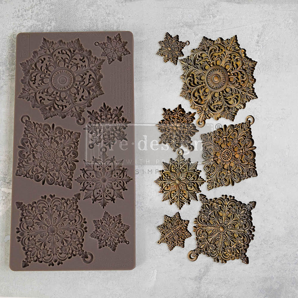 Redesign - Decor Moulds - Dazzling Ornates - 1pc, 5"x10"x8mm