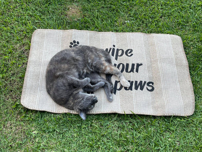 WIPE YOUR PAWS Door Mat