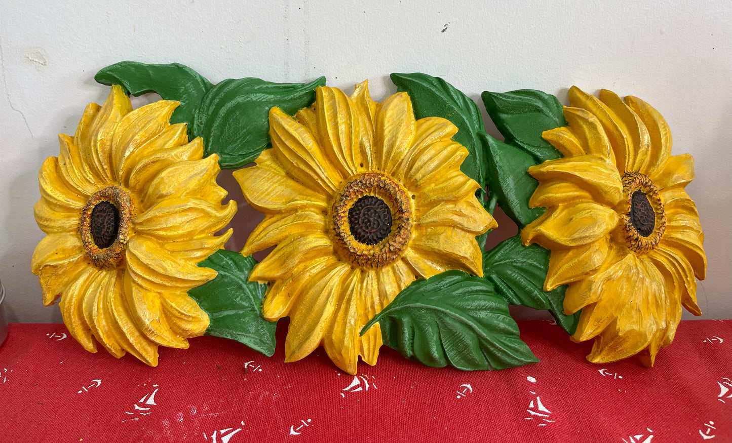 Sunflower Fields Resin Applique Moulding