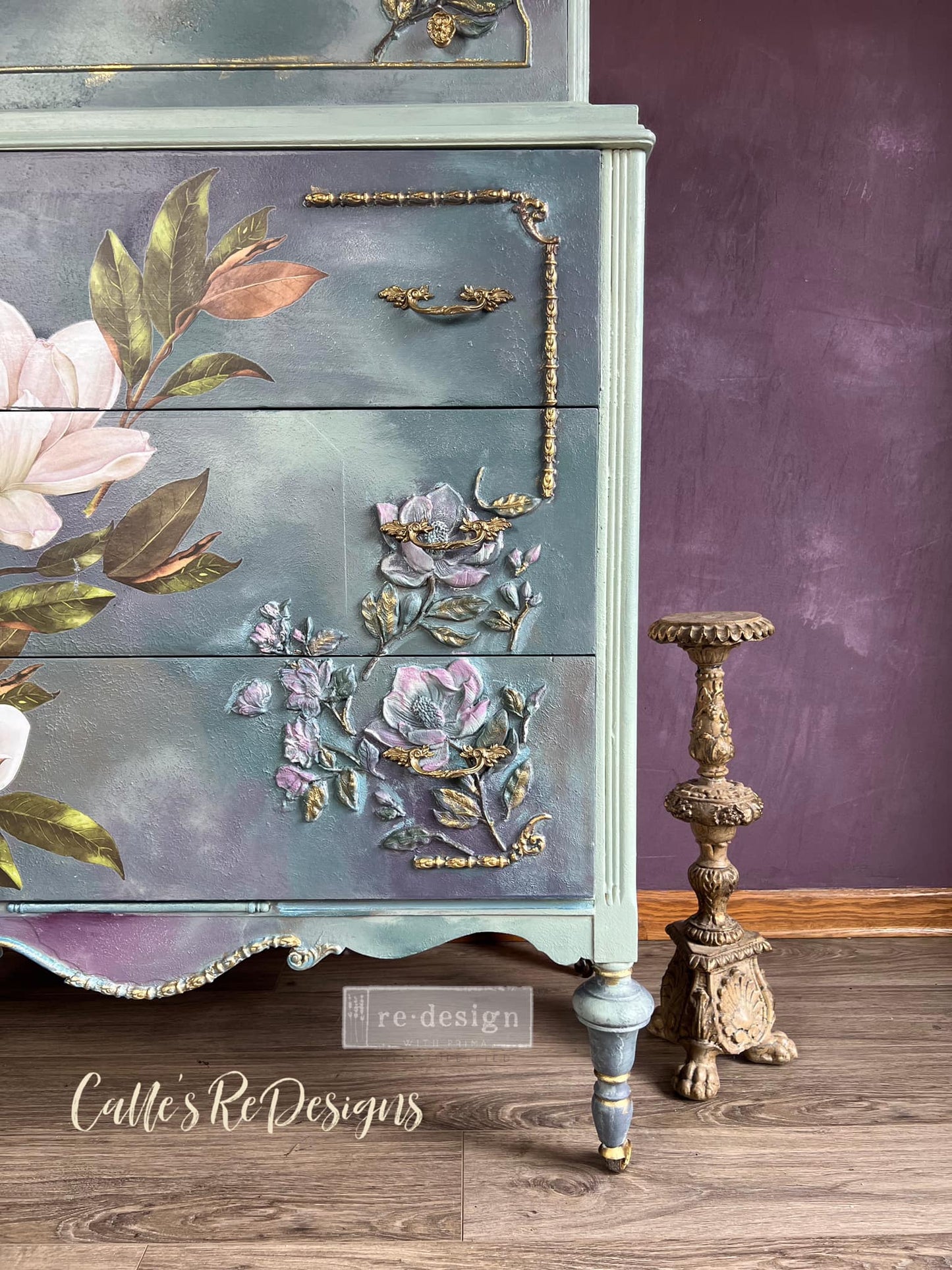 Redesign Decor Moulds®- Magnolia Blooms
