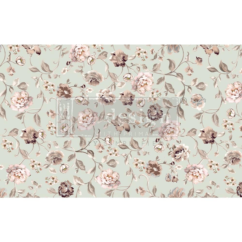 Neutral Floral - Redesign Decoupage Decor Tissue Paper