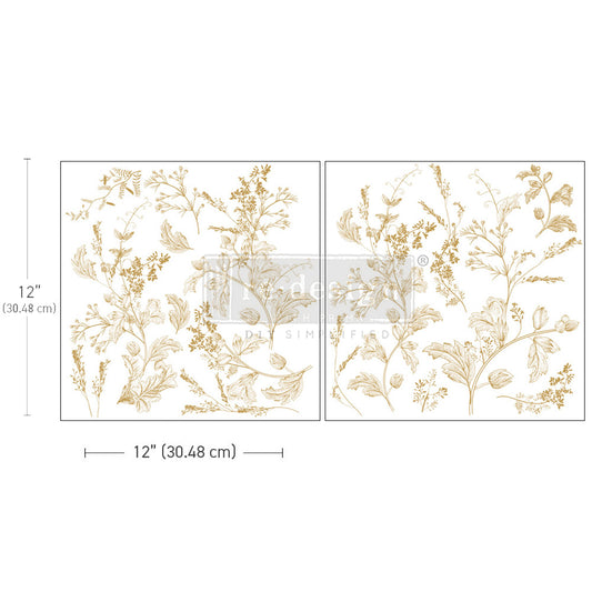 MAXI TRANSFERS® – Dainty Blooms – Re-design Decor Transfer