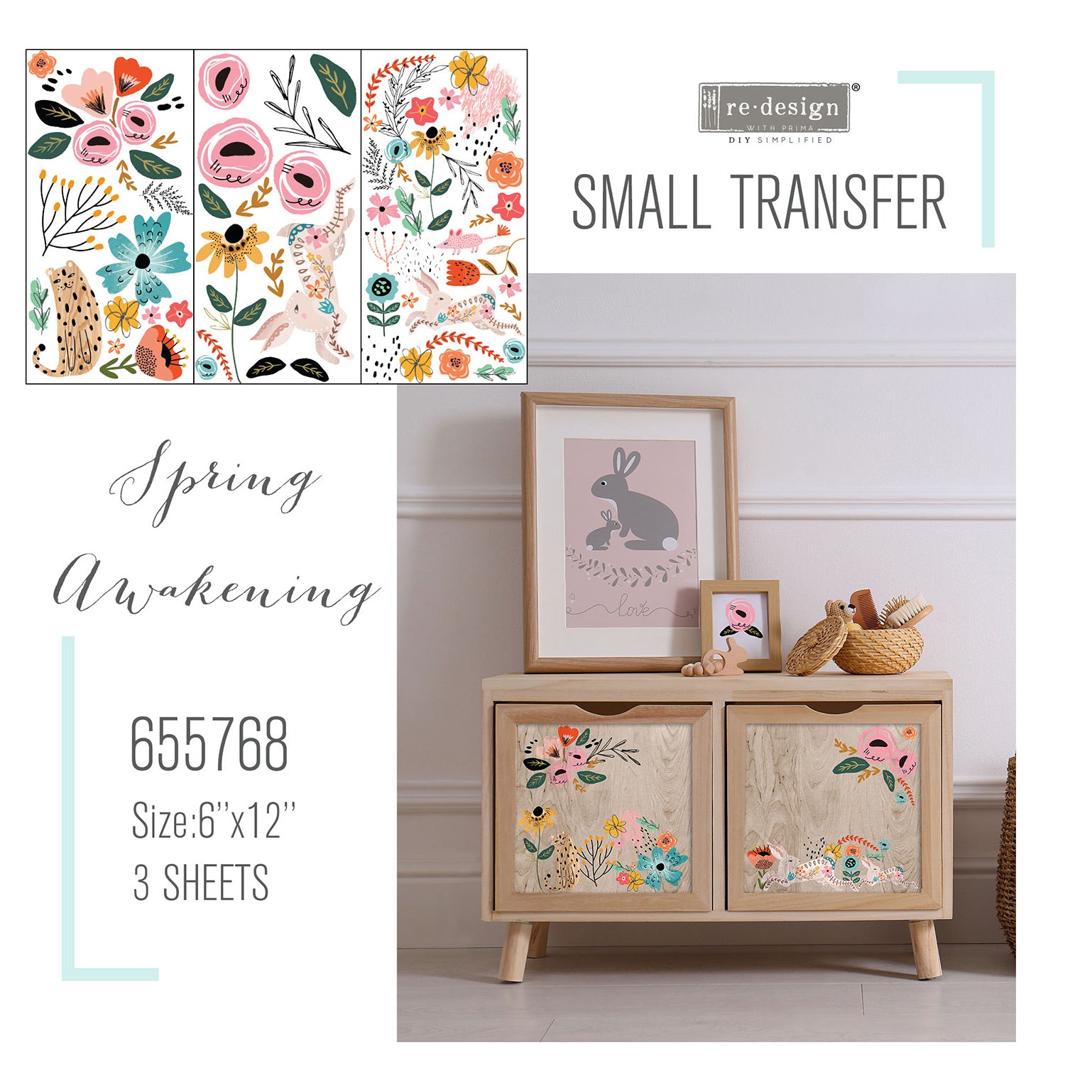 Spring Redesign Spring Awakening - Re-design Decor Transfer – Rescue Recycle Reuse