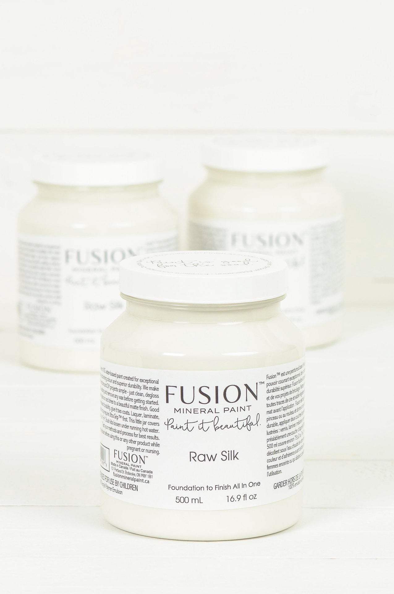 Raw Silk - Fusion Mineral Paint Paint > Fusion Mineral Paint > Furniture Paint 500ml