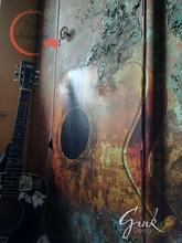 A Guitar Named Trigger - Aussie Decor Self Adhesive Decoupage Print