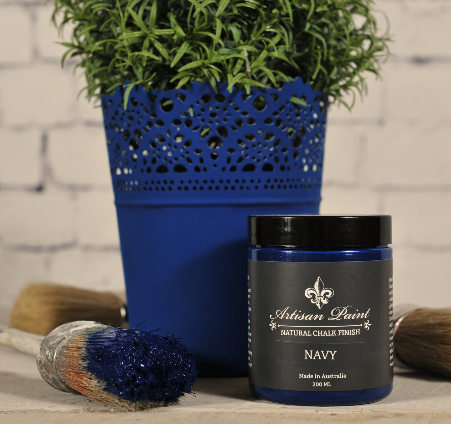 Artisan Natural Chalk Finish - Navy