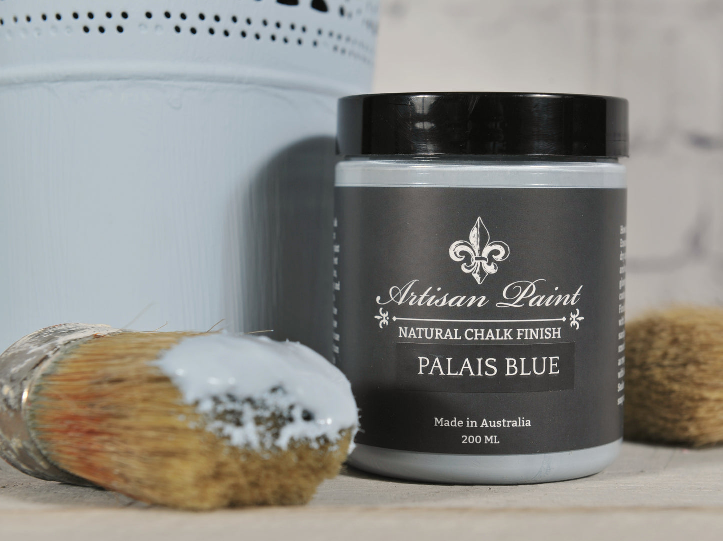 Artisan Natural Chalk Finish - Palais Blue