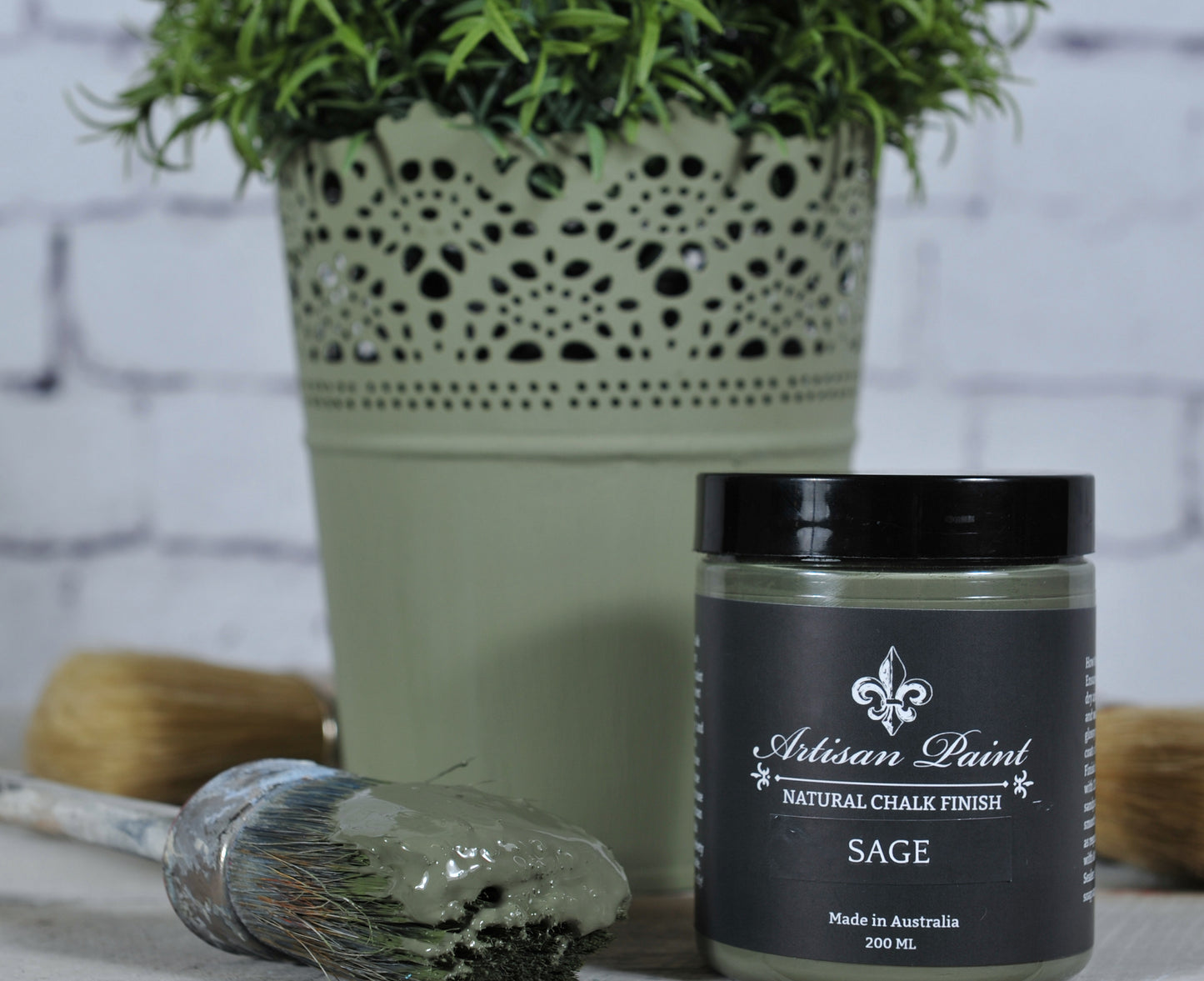 Artisan Natural Chalk Finish - Sage