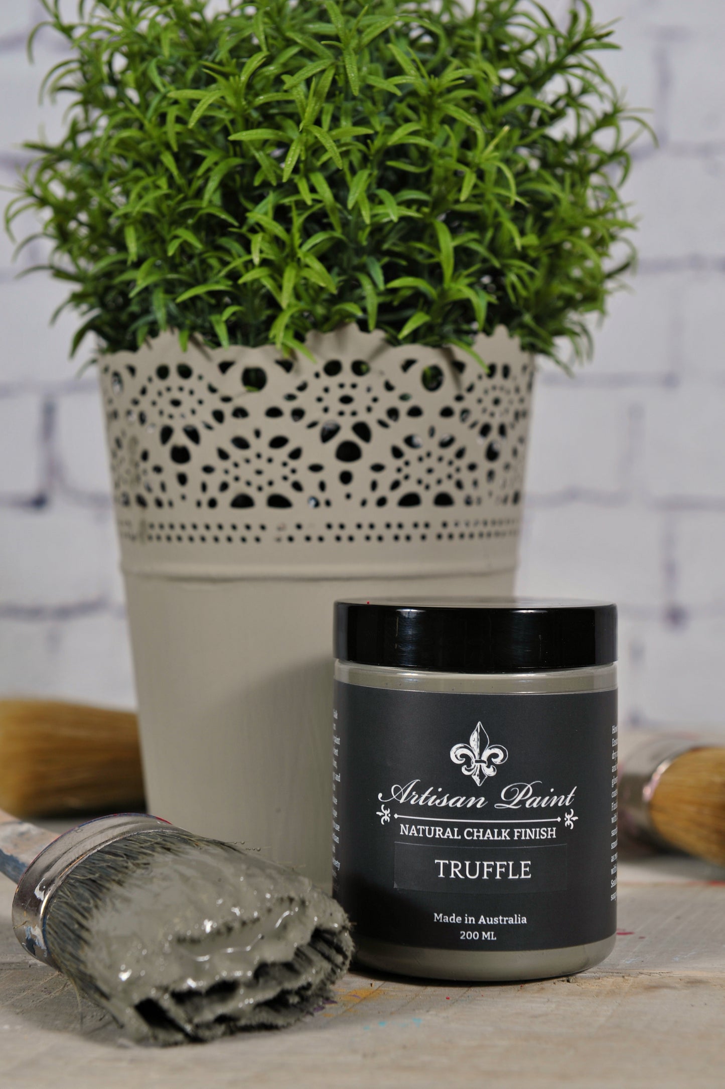 Artisan Natural Chalk Finish -  Truffle