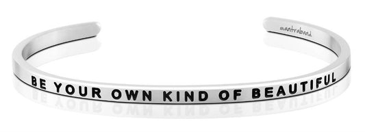 Be Your Own Kind Of Beautiful Jewellery > Affirmation Bracelet > Mantra Bands Silver