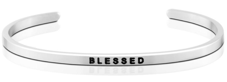 Blessed Jewellery > Affirmation Bracelet > Mantra Bands Silver