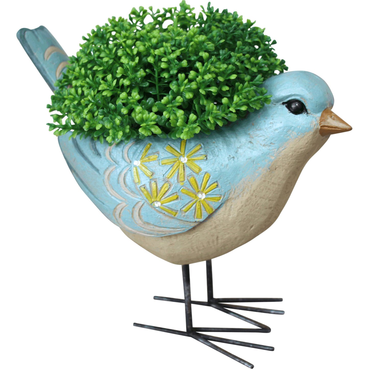 Pretty Bird Blue Planter