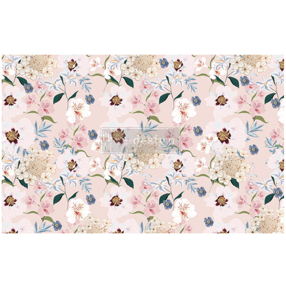Blush Floral - Redesign Decoupage Decor Tissue Paper