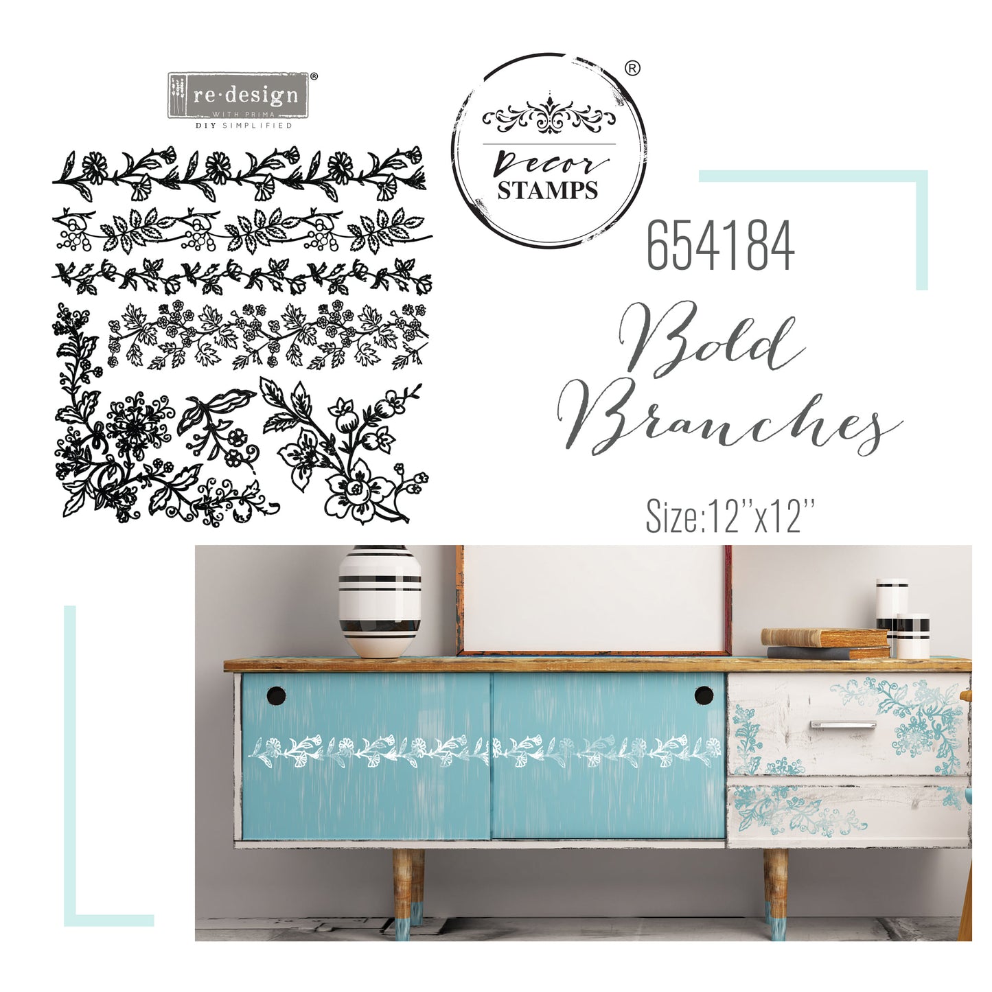 Bold Branches - Re-design Stamp