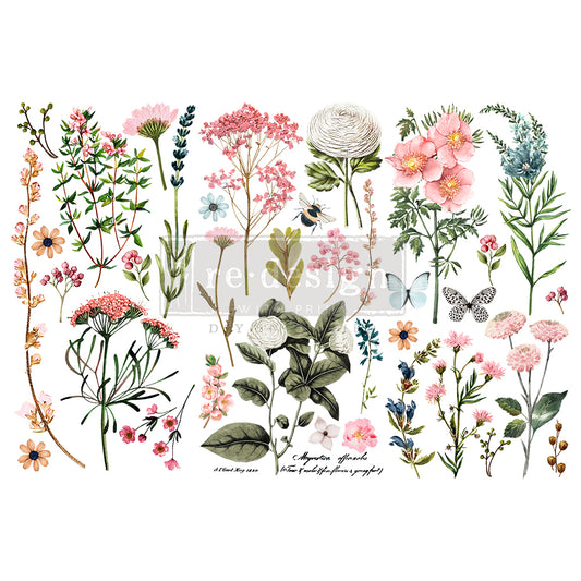 Botanical Paradise - Re-design Decor Transfer