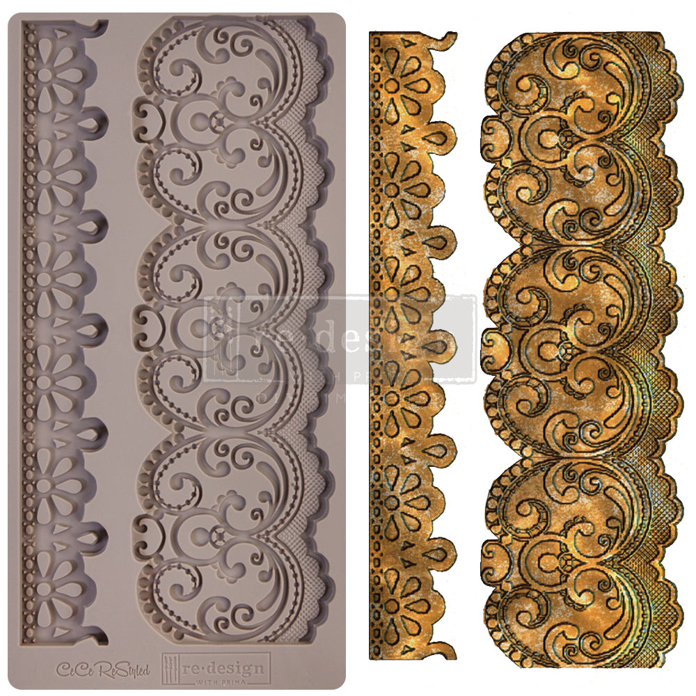 Redesign Decor Moulds® - CeCe Border Lace