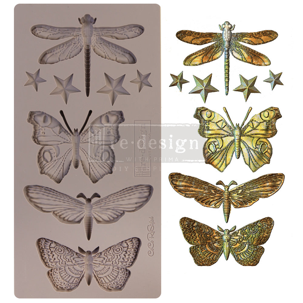 Redesign Decor Moulds® - CeCe Insecta & Stars