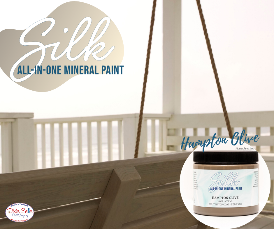 Hampton Olive - SILK  All-in-one Mineral Paint