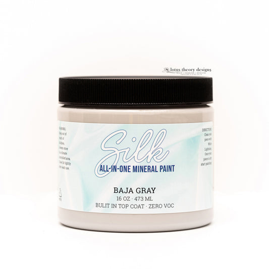 Baja Gray - SILK  All-in-one Mineral Paint