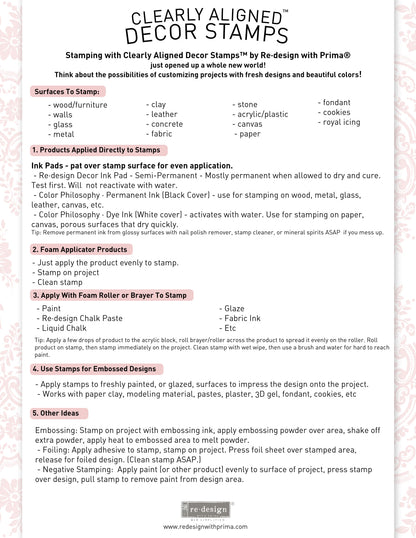 Mystic Rose - Re-design Stamp