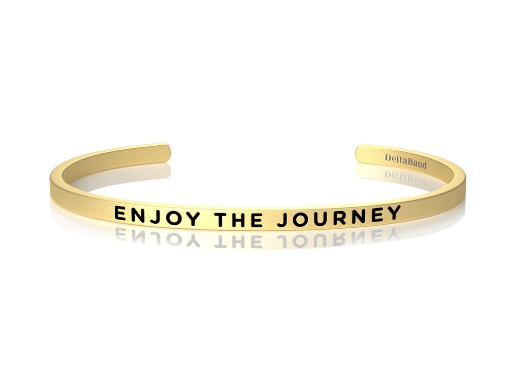 Enjoy the Journey Jewellery > Affirmation Bracelet > Mantra Bands Gold