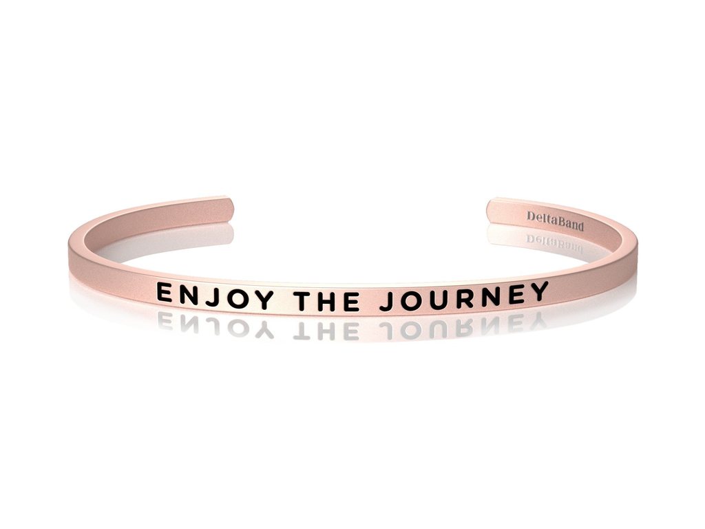 Enjoy the Journey Jewellery > Affirmation Bracelet > Mantra Bands Rose Gold