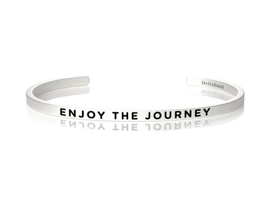 Enjoy the Journey Jewellery > Affirmation Bracelet > Mantra Bands Silver