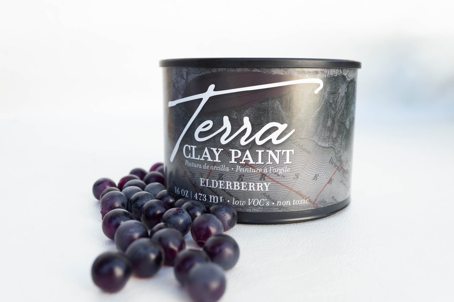 Terra Clay Paint- Elderberry