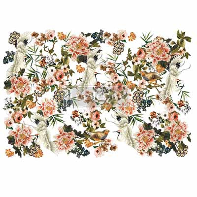 Elegance & Flowers - Re-design Decor Transfer