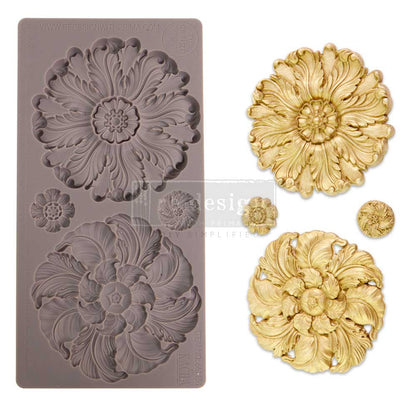 Redesign Decor Moulds by Kacha - Engraved Medallions  – 5″x10"