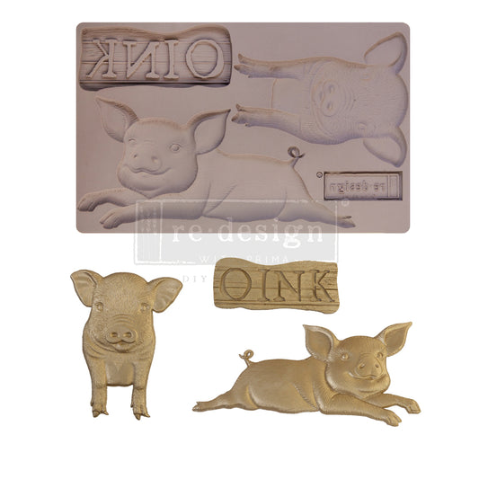 Redesign Decor Moulds® - Farm Friends