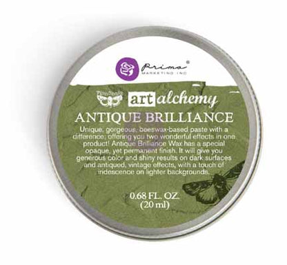 Art Alchemy-Antique Brilliance Waxes - 20ml Wax > decorative wax > art alchemy Lucky Emerald