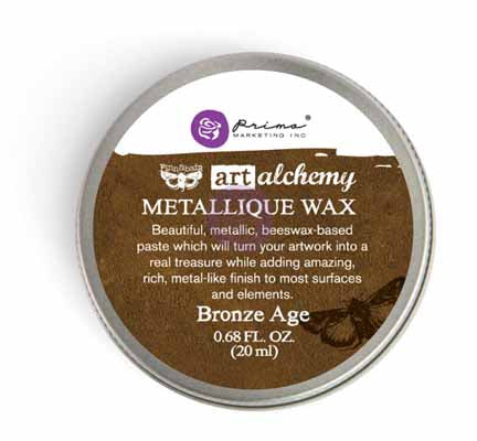 Prima Art Alchemy - Metallique Waxes - 20ml Wax > Art Alchemy > Metallique Wax Bronze Age