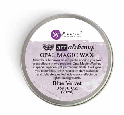 Art Alchemy-Opal Magic Waxes - 20ml Wax > decorative wax > Opal Magic Wax Blue Velvet