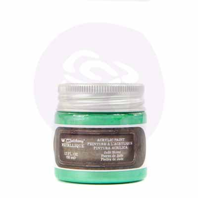 Art Alchemy Finnabair Acrylic Paints - 50ml Paint Jade Stone