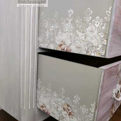 Floral Borders - Re-design Stamp