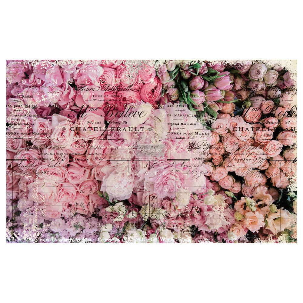 Flower Market -  Decoupage Decor Tissue Paper